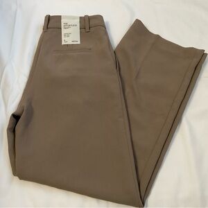 Aritzia Effortless Nomad Taupe Pants size 4 SHORT Nwt